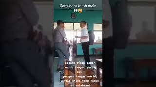 Viral-Siswa nampar gurunya 🤣 #ngakak #viral #anaksma #shorts