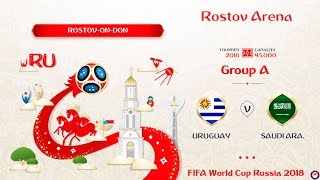 Uruguay vs Saudi Arabia - Group A | FIFA World Cup Russia 2018 | #URUKSA