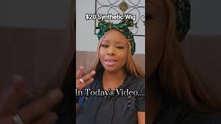 $20 bang wig..BUT she's giving Taylor Swift vibes. Check out full video on my channel. #subscribe