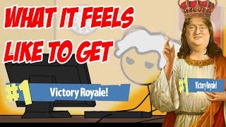 What it Feels like to get VICTORY ROYALE in Fortnite Battle Royale