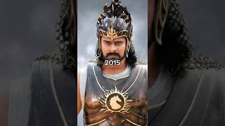 prabhas darling age transformation journey 2000 to 2024 with bahubali song #trendingshorts