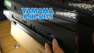 2018 Yamaha PSR-S975 - Unboxing