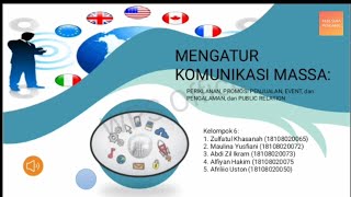 Mengatur Komunikasi Massa: Periklanan, Promosi Penjualan, Event & Experience, dan PR. (MPPS D Kel.6)