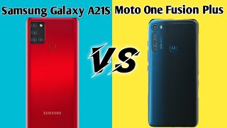 Moto One Fusion Plus Compare With Samsung Galaxy A21S || MatZ Tech ||