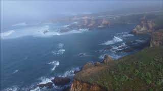 Point Arena lighthouse - view from the  top