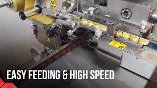 Chocolate Wrapping Machine W-CH200 (Easy Feeding - High Speed)