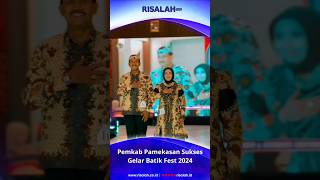 Pemkab Pamekasan Sukses Gelar Batik Fest 2024