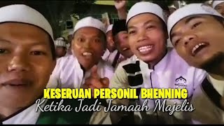 SERUNYA JIKA PERSONIL BHENNING JADI JAMAAH || BHENNING FEAT HABIB SYEKH || Son Comel