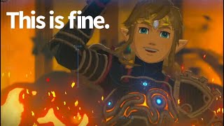 What happens when you put a campfire next to an NPC’s bed? /Zelda BotW