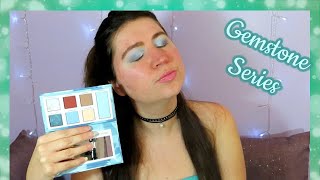 BH Cosmetics March Aquamarine Eyeshadow Palette Looks | Gemstone Series | Jessica Simons