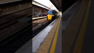 GWR class 800 800314 arrives into Exeter at David's 1/11/23