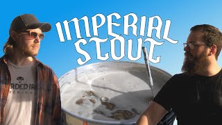 LORD OF THE STOUTS:  Five Hour Boil and Overflowing Mashtun