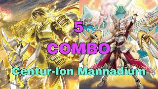 [Master Duel] First 5 CENTUR-ION MANNADIUM COMBOs - Extra Omni-Negate | Part 17