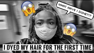 I Dyed My Hair For The First Time... 😰| Risha Tonae'