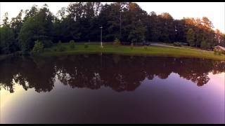 DJI F550 - First time FPV at John Tanner Park in Carroll County Georgia.