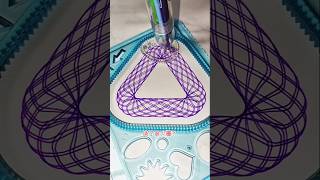 How many rotations did the pen make in total? ?? #Spirograph #satisfying #shorts