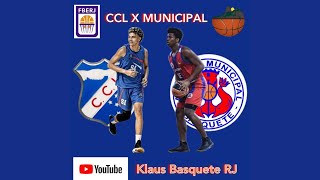 Jogo de Basquete | CCL x Municipal returno série A1 19/11/23