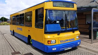 Preserved Yellow Buses East Lancs Dennis Dart 465 (N465 TPR)