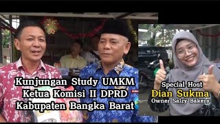 Kunjungan Study UMKM Ketua Komisi II DPRD Kab Bangka Barat ke Tapos