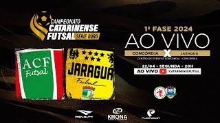 CAMPEONATO CATARINENSE SÉRIE OURO 2024 - 1ª FASE - Concórdia Futsal X Jaraguá Futsal