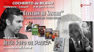 18 de abril de 2023. Jesús Soto de Paula en el Club Cocherito de Bilbao