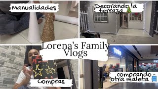 | 🎄Decorando mi TERRAZA | | Compré otra MALETA 🧳 |