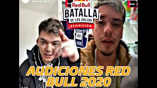 Adiciones para Red Bull Batalla de los Gallos Argentina 2020 Cacha Dani Mecha Zaina  PRUEBAS 🔥