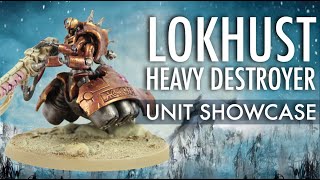 Unit Showcase | Lokhust Heavy Destroyer, Necrons Khepri Dynasty Painting Warhammer 40K