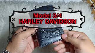 DOMPET KULIT ASLI HARLEY DAVIDSON CLASSIC