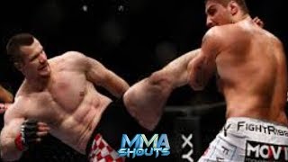 Brendan Schuab vs Mirko Cro Cop CRAZY KO! | MMA SHOUTS