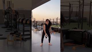 مش شرط تمرين يكون ممل تمرين بال كتل بيل kettle bell flow mobility