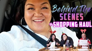 Behind The Scenes with my Parents + SHOPPING HAUL // Vlogmas #169