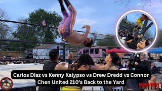 (Full Match) United210's Back to the Yard Carlos Diaz vs Kenny Kalypso vs Drew Dredd vs Connor Chen