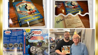 Nigel Plaskitt Signing Thomas and Friends - London Film Fair September 2024