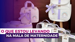 Mala de maternidade da Melina | Tudo que estou levando + dicas & indicações