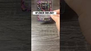 Look At What’s Behind The Rayquaza Pokémon Card! #pokemon #pokemoncards #rayquaza #shorts #tcg