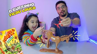 Marina X Papai no jogo PINOTE - Quem será o vencedor? | O BURRINHO ficou LOUCO | Canal da Marina