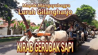 KIRAB GEROBAK SAPI Mapak Mangayubagya Lurah Gilangharjo