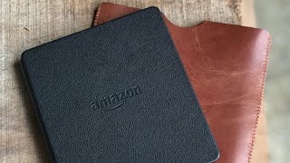 How To Make Leather Cover for Kindle Oasis 1 l littleSamSaigon