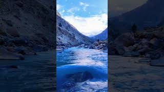 Beautiful Blue River #nature #travel #gilgitbaltistan #river #mountains #pakistan #beautiful