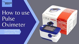 How To Use Pulse Oximeter In Bangla | কিভাবে পালস অক্সিমিটার ব্যবহার করবেন । MISHUK UTOPIA |