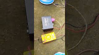 12v solar panel load test  and voltage down in solar #solar  #withoutbarriers #voltagedown