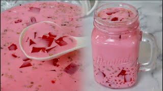 Summer Refreshing Drink | Sabudana Drink | Ramzan & Holi Special Drink | Summer Special Sago Drink