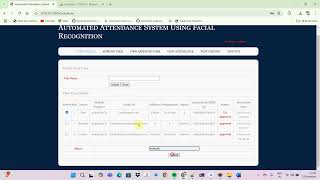 Automated Attendance System Using Facial Recognition