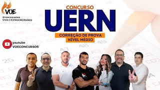 Concurso UERN (nível médio): Correção da prova