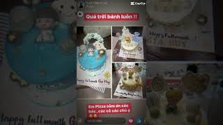 Pizza 🍕 đầy tháng đc tặng quá trời bánh luôn #youtubeshorts #xuhong #cutememes #tiktok #xhuong