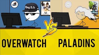 Overwatch Gamers VS Paladins Gamers