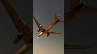 Dubai International Airport airline landing amazing view, #short #foryou #dxb #uae  #like #dubai