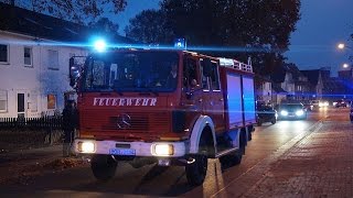 [Einsatzfahrt] LF 20-1; KdoW; TLF3000; HLF 20-1 BMA in Altenheim (kwKe)