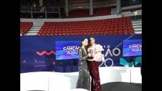 Conferência de imprensa de Marta Carvalho e Elisa FC 2020